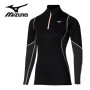 Maillot thermique MIZUNO Merino Wool H/Z Noir Femmes