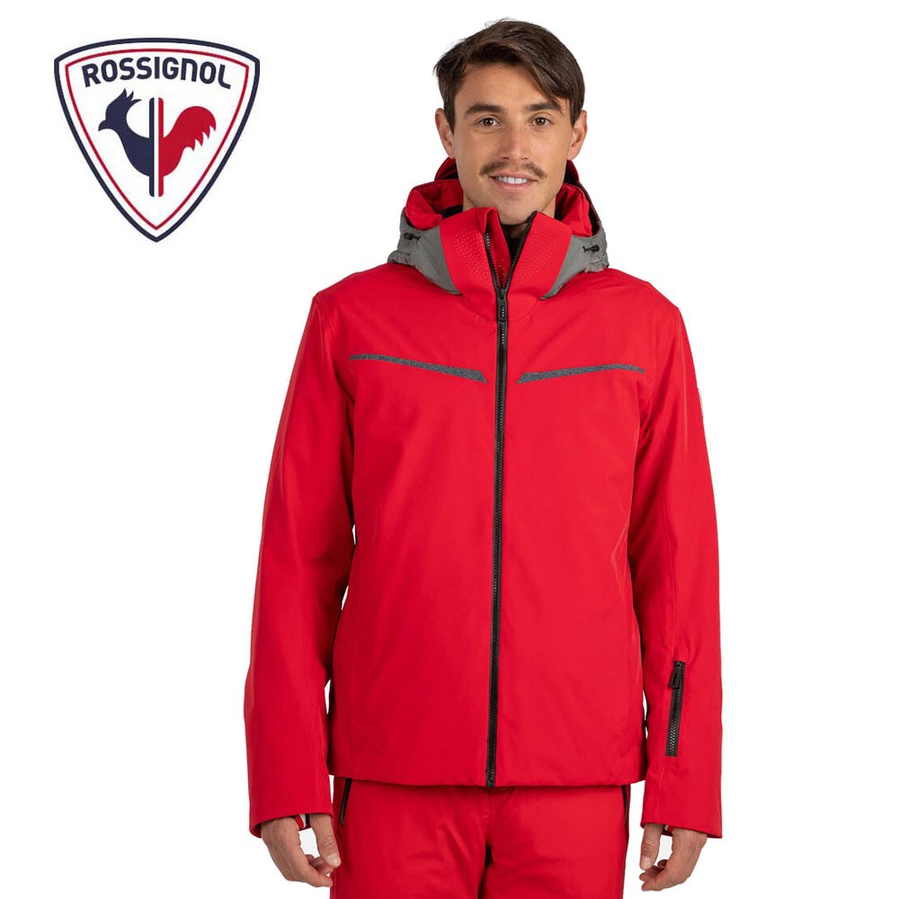 Veste de ski ROSSIGNOL Strato Stripe Rouge Homme
