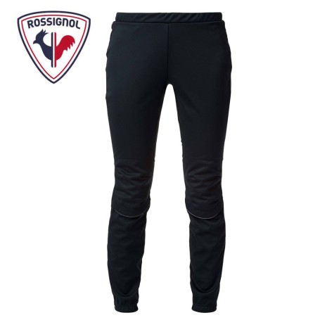 Pantalon de ski nordique ROSSIGNOL Softshell Noir Femme