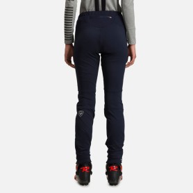 Pantalon de ski nordique ROSSIGNOL Softshell Bleu marine Femme