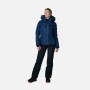 Veste de ski ROSSIGNOL Ruby Merino Down Bleu marine Femme
