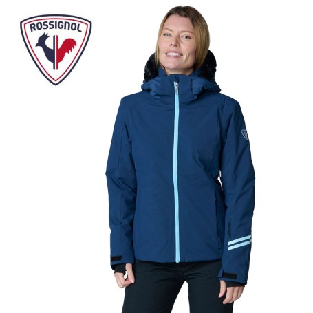 Veste de ski ROSSIGNOL Controle Bleu marine Femme