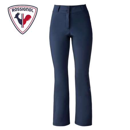 Pantalon de ski ROSSIGNOL Ski Softshell Bleu marine Femme
