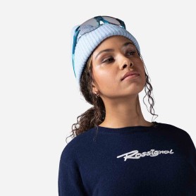 Pull ROSSIGNOL Signature Knit Bleu marine Femme