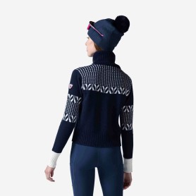 Pull ROSSIGNOL Vintage TN Knit Bleu marine Femme