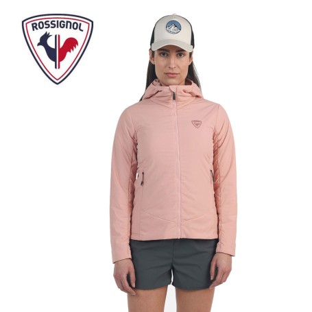 Veste ROSSIGNOL Upside Hoodie Rose Femme