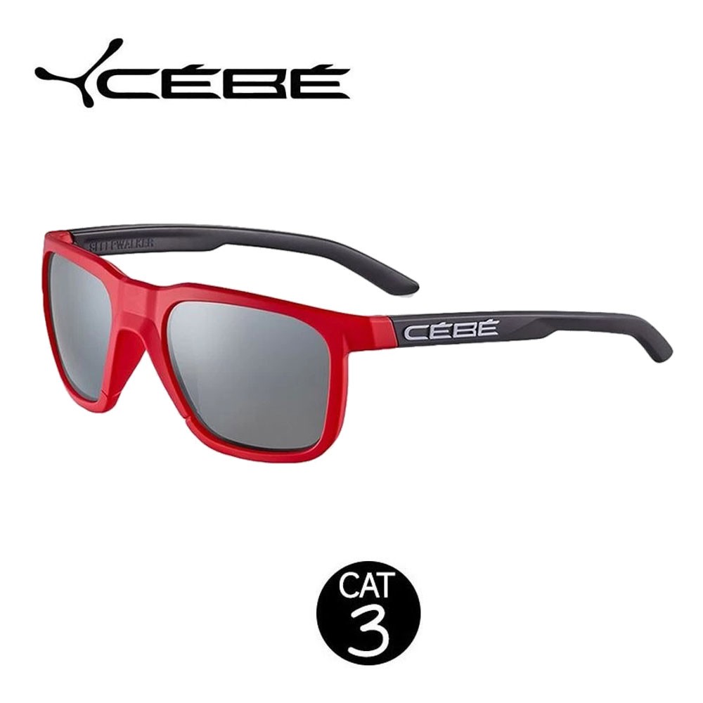 Lunettes de soleil CEBE Sleepwalker Rouge/Noir Unisexe - Cat.3