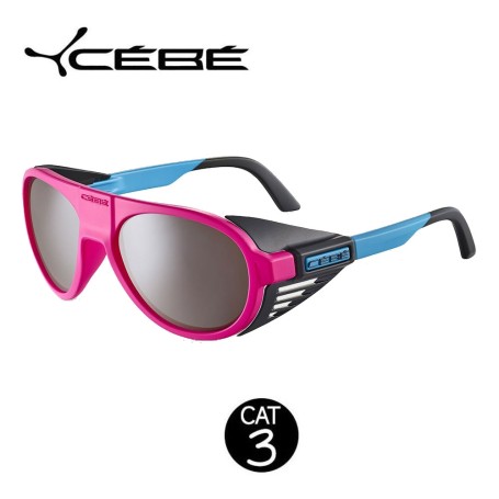 Lunettes de soleil CEBE Kult Rose/Bleu Unisexe - Cat.3