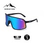 Lunettes polarisées MOUNTAIN VISION Look Noir - Cat.3