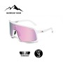 Lunettes polarisées MOUNTAIN VISION Look Blanc - Cat.3