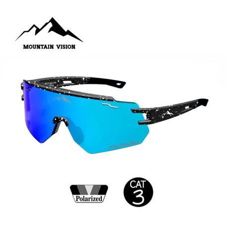 Lunettes polarisées MOUNTAIN VISION Speed Noir - Cat.3