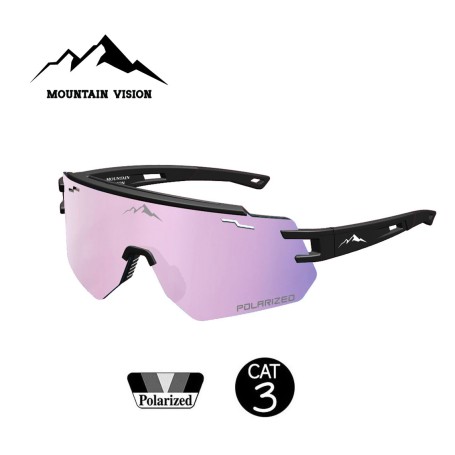 Lunettes polarisées MOUNTAIN VISION Speed Noir - Cat.3