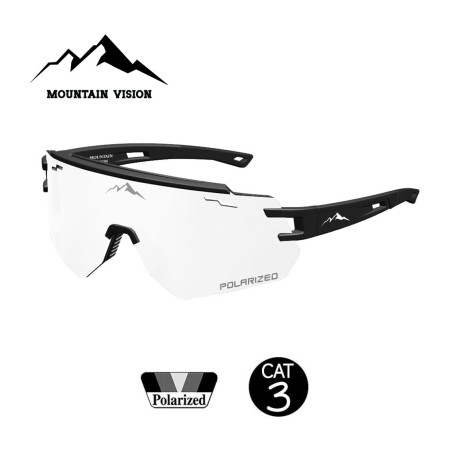 Lunettes polarisées MOUNTAIN VISION Speed Noir - Cat.3