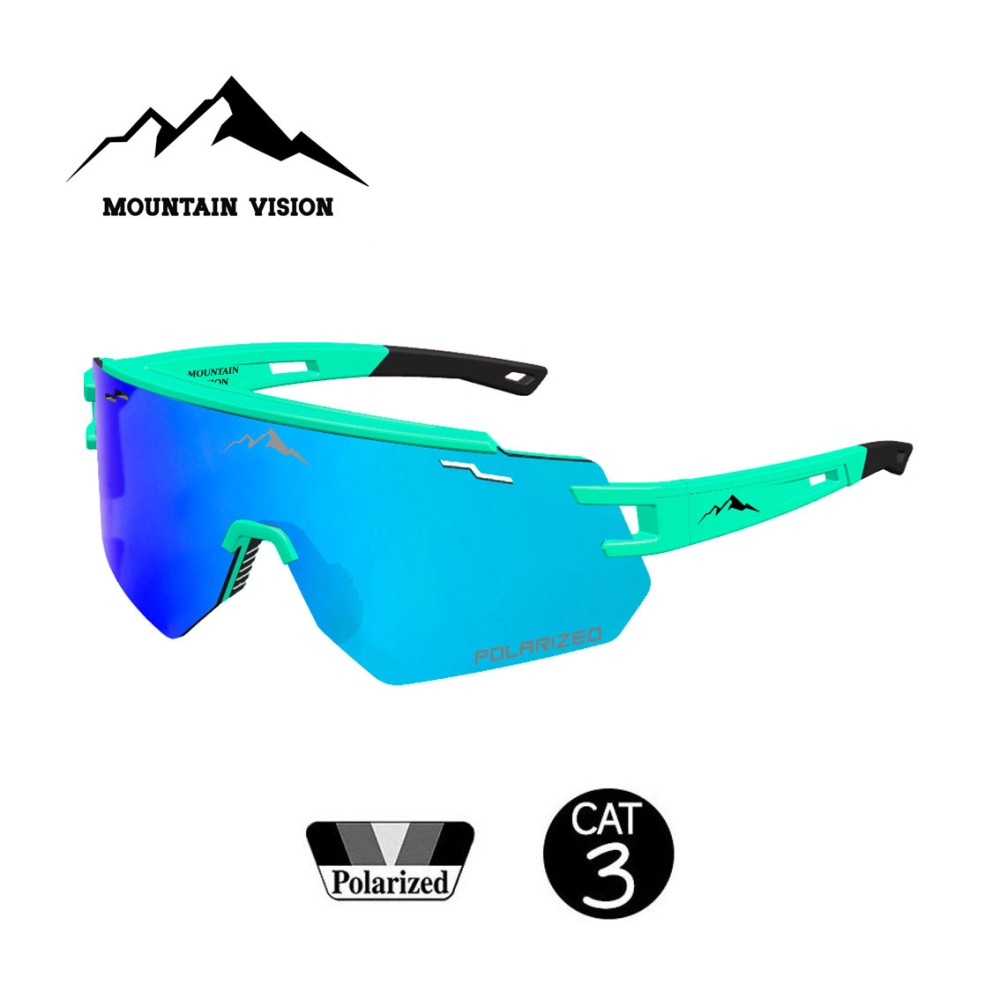 Lunettes polarisées MOUNTAIN VISION Speed Verte- Cat.3