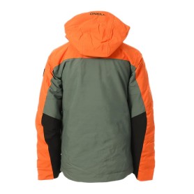 Veste de ski O'NEILL Maul Orange/Vert Garçon