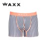 Boxer microfibre WAXX Lines Noir / Blanc Homme
