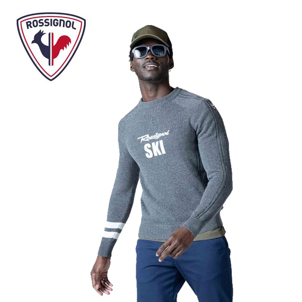 Pull ROSSIGNOL Signature Knit Gris Homme
