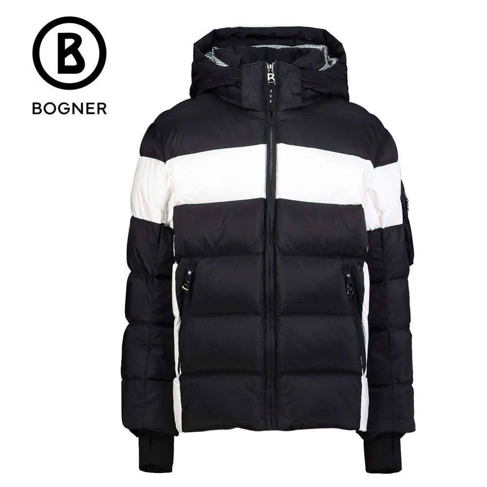 Veste de ski BOGNER Larro Noir/Blanc Fille
