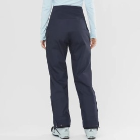 Pantalon Ski de rando SALOMON Outpeak Gtx Bleu marine Femme