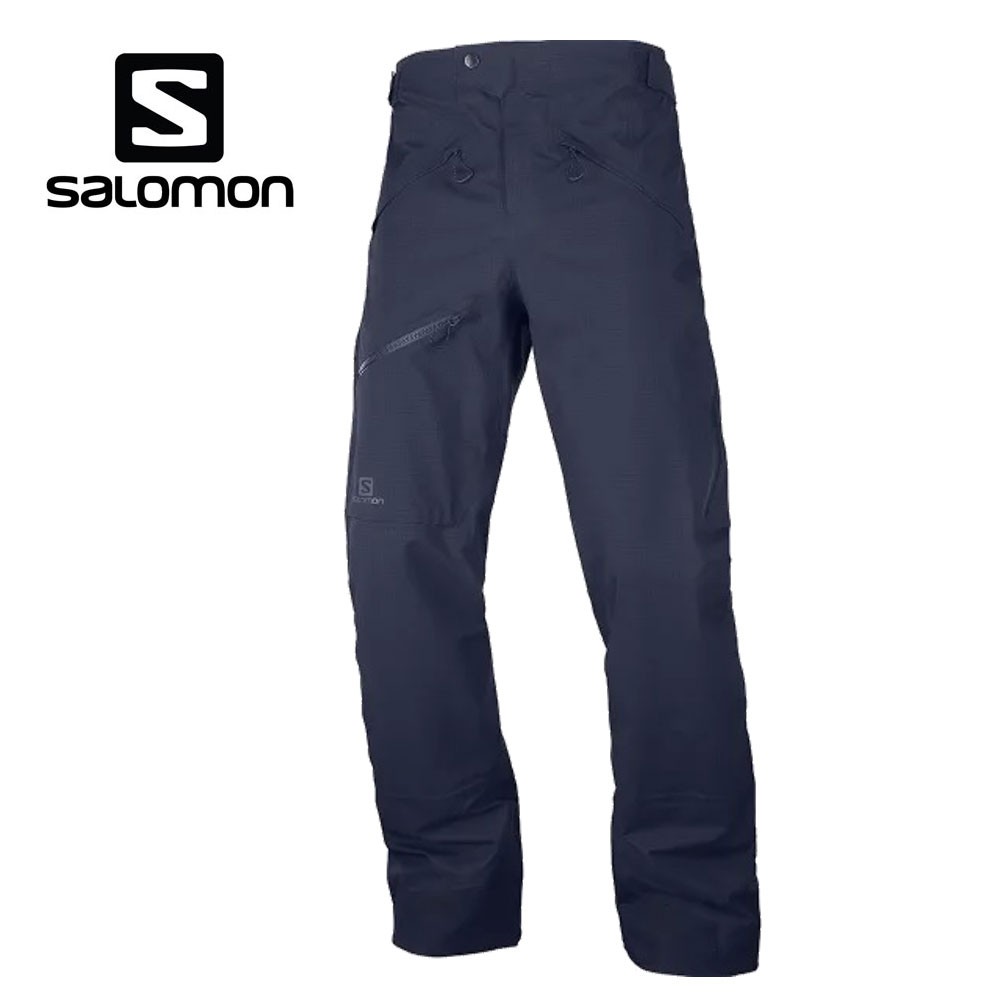 Pantalon Ski de rando SALOMON Outpeak Gtx Bleu marine Homme