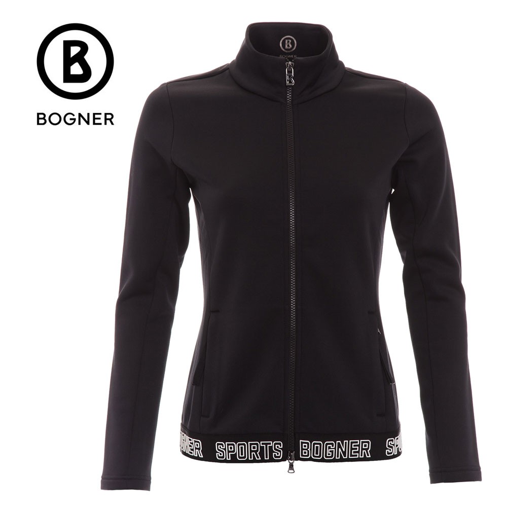 Veste stretch BOGNER Heather Noir Femme