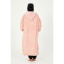Poncho plaid AFTER ESSENTIALS Sofa Rose Femme