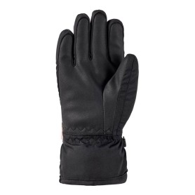 Gants de ski CAIRN Madison J  Noir/Rose Junior