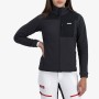 Veste zippée SWIX Surmount Stormfleece Noir/Gris Femme
