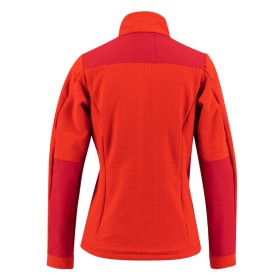 Veste zippée SWIX Surmount Stormfleece Rouge / Orange Femme