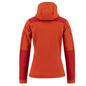 Veste zippée SWIX Surmount Stormfleece Rouge / Orange Femme