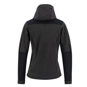 Veste zippée SWIX Surmount Stormfleece Noir/Gris Femme
