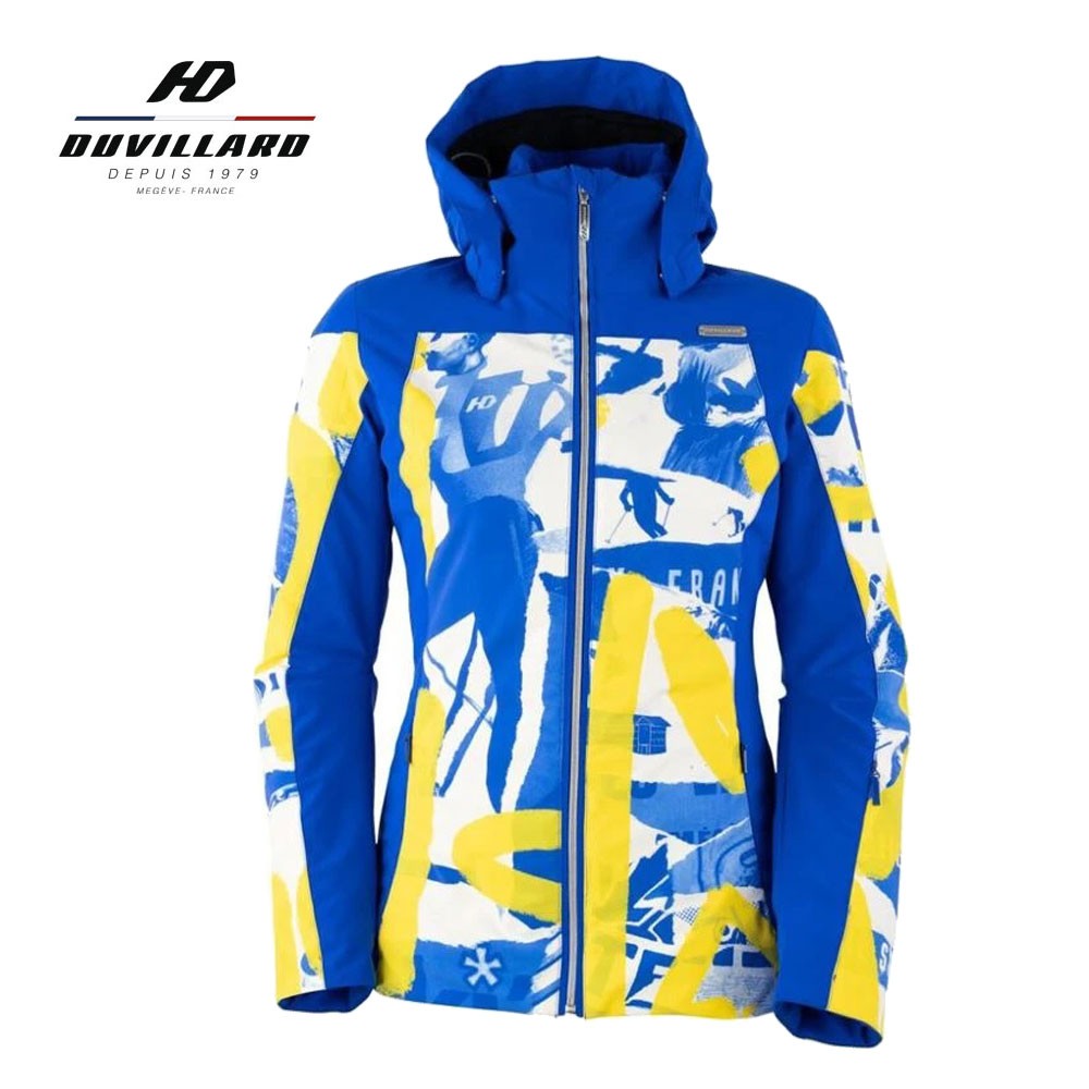 Veste de ski DUVILLARD Ecandies Bleu / Jaune Femme