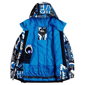 Veste de ski QUIKSILVER Mission Printed Bleu Garçon