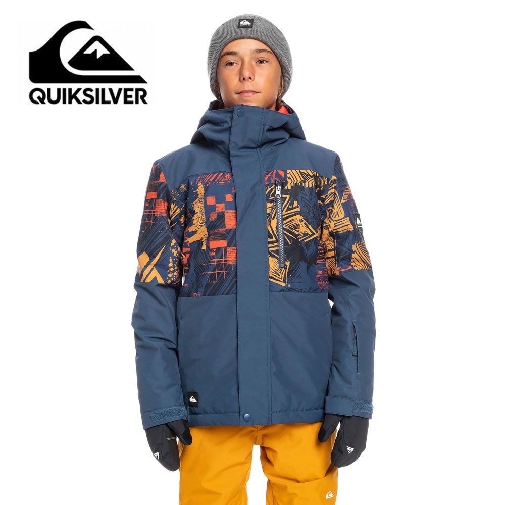 Veste de ski QUIKSILVER Mission Block Bleu Garçon