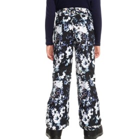 Pantalon de ski ROXY Backyard Noir/Fleurs Fille