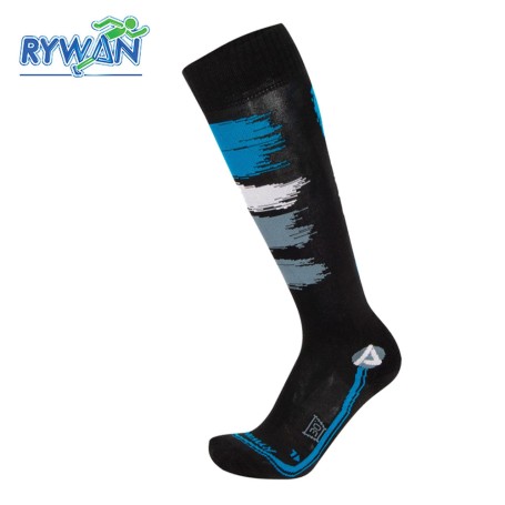 Chaussettes de ski RYWAN Summit Noir / Bleu Unisexe