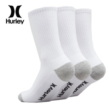 Chaussettes HURLEY Blanc Homme (X 3 paires)