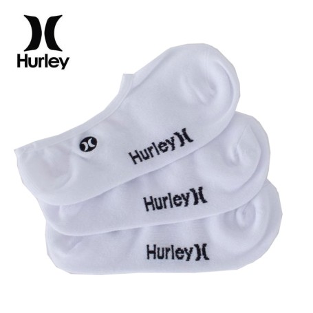 Socquette HURLEY H2O-DRI Blanc Homme (X 3 paires)