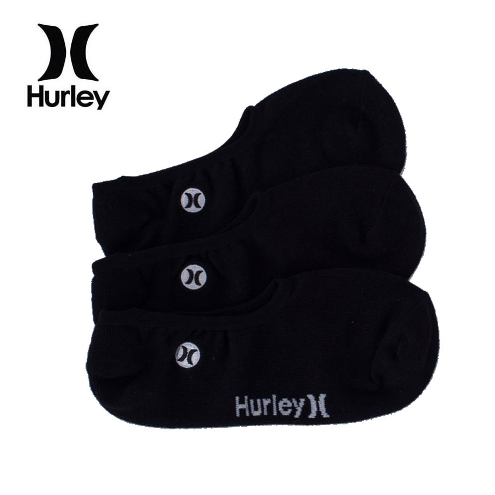 Socquette HURLEY H2O-DRI Noir Homme (X 3 paires)