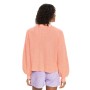 Gilet ROXY Coastal Relax Corail Femme