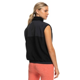 Veste polaire ROXY Waves of Warmth Zip Up Noir Femme