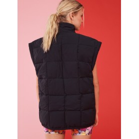 Veste matelassée ROXY Waves of Warmth Quilted Noir Femme
