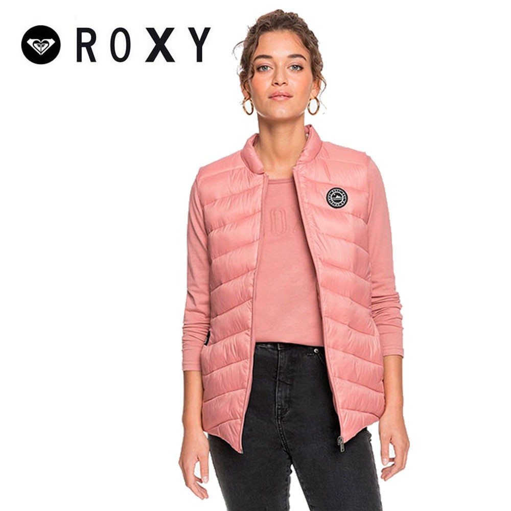 Doudoune ROXY Coast Road Vieux Rose Femme