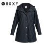 Parka imperméable ROXY Rain Dance Polar Noir Femme