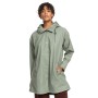 Parka imperméable ROXY Rain Dance Polar Vert Femme