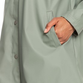 Parka imperméable ROXY Rain Dance Polar Vert Femme