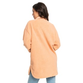 Surchemise ROXY Switch Up Sherpa Pêche Femme