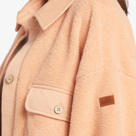 Surchemise ROXY Switch Up Sherpa Pêche Femme