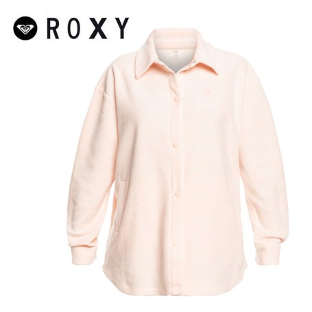 Surchemise ROXY Waves of Warmth Rose Femme