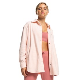 Surchemise ROXY Waves of Warmth Rose Femme